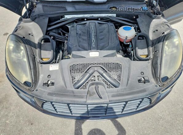 WP1AB2A51HLB14120 2017 PORSCHE MACAN Gray VIN sticker view