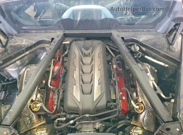 1G1YC2D45T5111193 2026 CHEVROLET CORVETTE Red Вид підкапотного простору