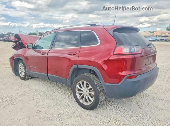 1C4PJLCBXKD160358 2019 JEEP CHEROKEE Burgundy Tył prawy