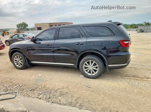 1C4RDJFG8GC442393 2016 DODGE DURANGO Черный Задняя правая четверть