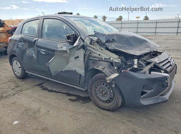ML32AUHJXRH019361 2024 MITSUBISHI MIRAGE Gray წინა ხედი