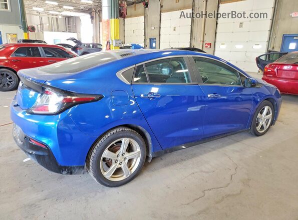 1G1RA6S58HU161709 2017 CHEVROLET VOLT Blue Delantero derecho