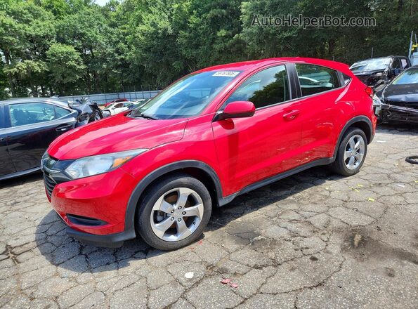 3CZRU5H33JG704207 2018 HONDA HR-V Красный Задняя левая четверть