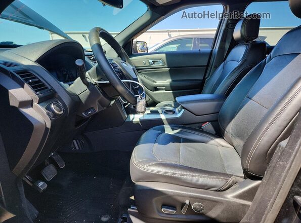 1FM5K8AR6JGA32578 2018 FORD EXPLORER Black Widok deski rozdzielczej