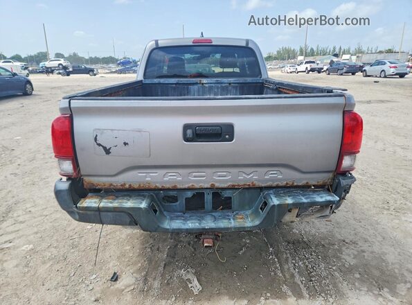 5TFRX5GN4KX149734 2019 TOYOTA TACOMA Silver Սալոնի դիմացի տեսք