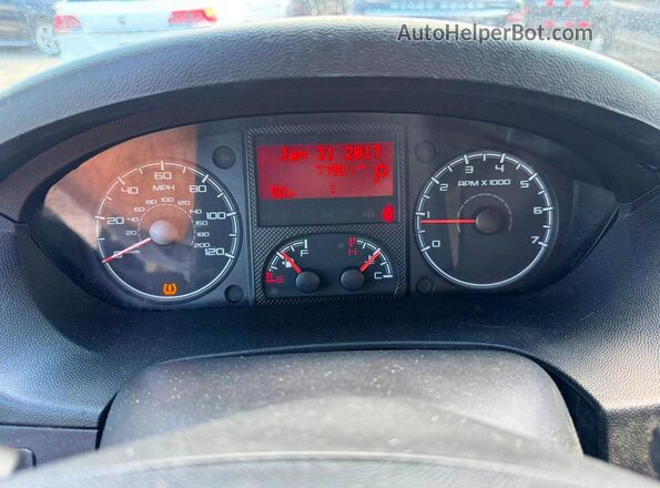 3C6URVJG3LE106736 2020 RAM PROMASTER Синий Вид щитка приборов