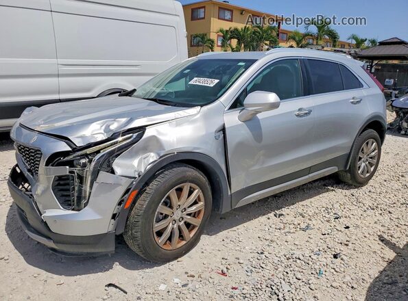 1GYFZCR47LF057069 2020 CADILLAC XT4 Серебряный Задняя левая четверть