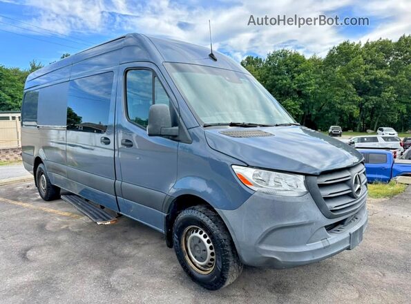W1Y40CHY3MT071660 2021 MERCEDES-BENZ SPRINTER Серый Вид спереди