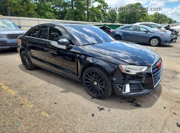 WAUAUGFF2J1036486 2018 AUDI A3 Black Вид спереду