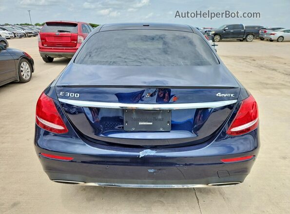 WDDZF4JB9KA666404 2019 MERCEDES-BENZ E Blue Front interior view
