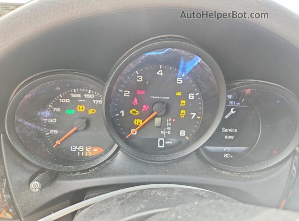 WP1AA2A55HLB00773 2017 PORSCHE MACAN Blue Widok tylnych siedzeń