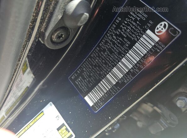 5YFB4MDE7RP084542 2024 TOYOTA COROLLA Black Widok wnętrza z tyłu