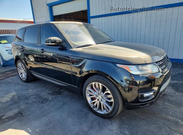 SALWR2EF1GA123201 2016 LAND ROVER RANGE Black Vista frontal