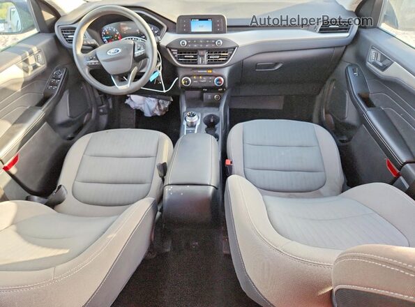 1FMCU0F65MUA98000 2021 FORD ESCAPE Blue Вид щитка приладів