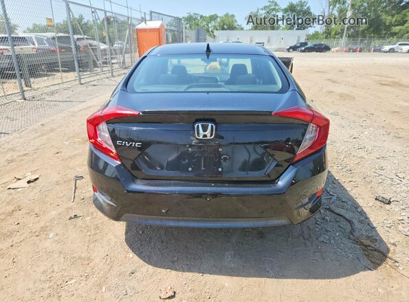 19XFC1F33HE206389 2017 HONDA CIVIC Black Front interior view