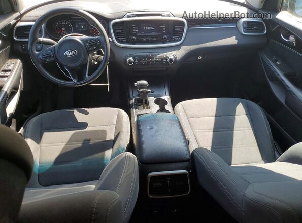 5XYPGDA57HG210967 2017 KIA SORENTO Серый Вид щитка приборов
