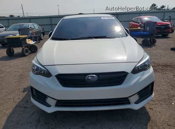 4S3GTAJ62L1720204 2020 SUBARU IMPREZA White Vista trasera