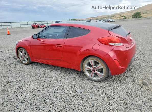 KMHTC6AD5GU295717 2016 HYUNDAI VELOSTER Red უკანა მარცხენა