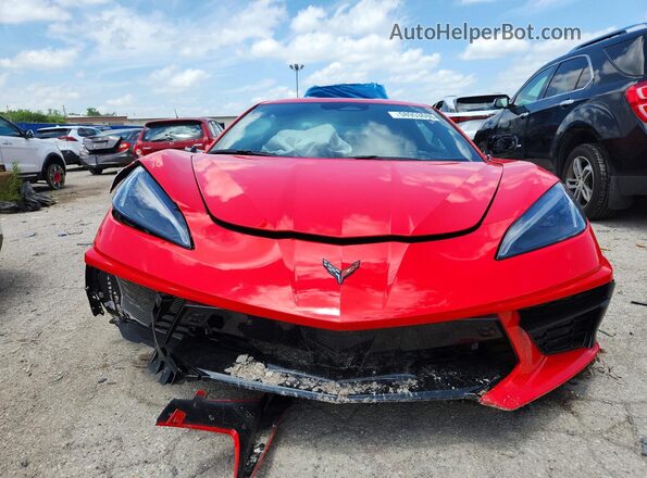 1G1YC2D45T5111193 2026 CHEVROLET CORVETTE Red Вид ззаду