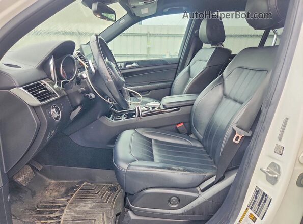 4JGDF6EE2HA822498 2017 MERCEDES-BENZ GLS White წინა პანელის ხედი