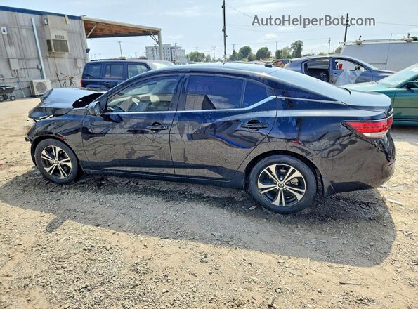 3N1AB8CV6NY293889 2022 NISSAN SENTRA Black Rear right