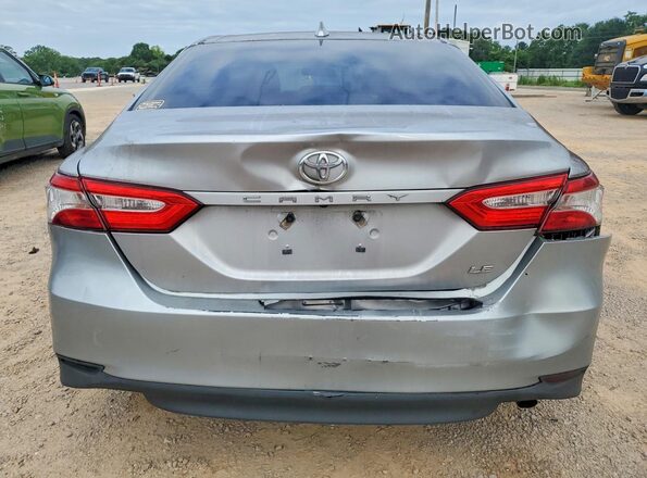 4T1B11HK4KU721317 2019 TOYOTA CAMRY Silver წინა სალონის ხედი