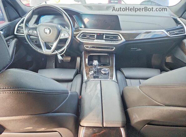 5UXCR4C02L9B52045 2020 BMW X5 Gray Instrument cluster view