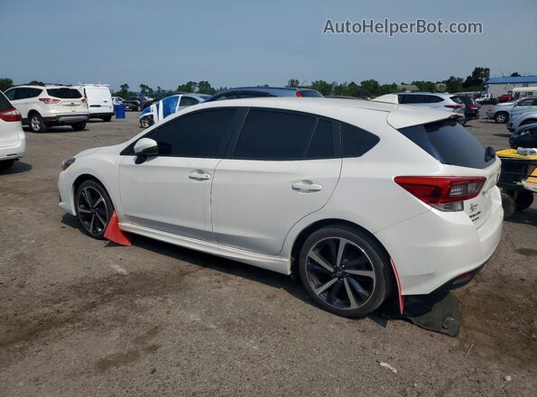 4S3GTAJ62L1720204 2020 SUBARU IMPREZA White Trasero derecho