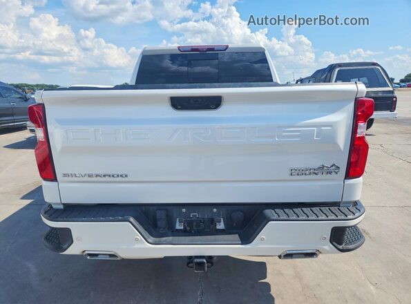 1GCUDJET8NZ500537 2022 CHEVROLET SILVERADO White Սալոնի դիմացի տեսք