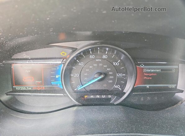 1FM5K8GT2JGB31479 2018 FORD EXPLORER Black უკანა სავარძლების ხედი