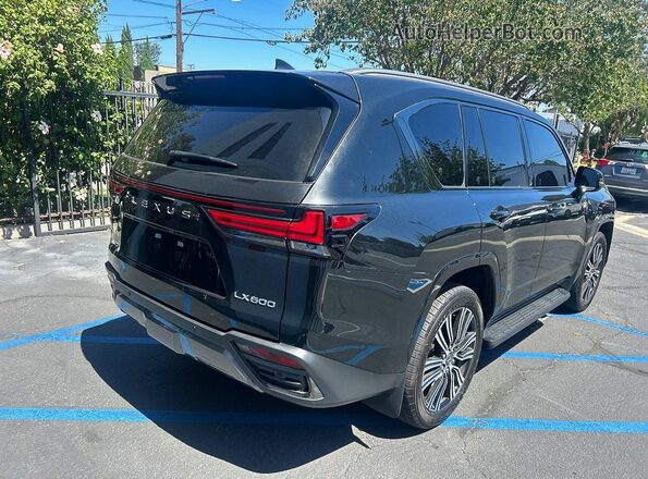 jtjgb7cx5r4065214 2024 LEXUS LX Черный Вид спереди