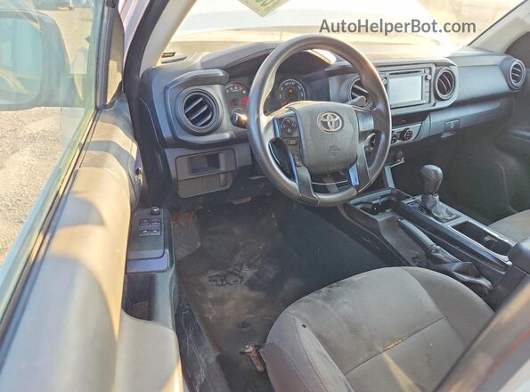 5TFRX5GN4GX060964 2016 TOYOTA TACOMA White ხელსაწყოთა პანელის ხედი