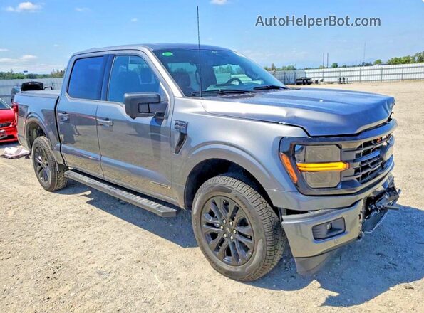 1FTFW3LD3SFB67378 2025 FORD F150 Gray Rear left