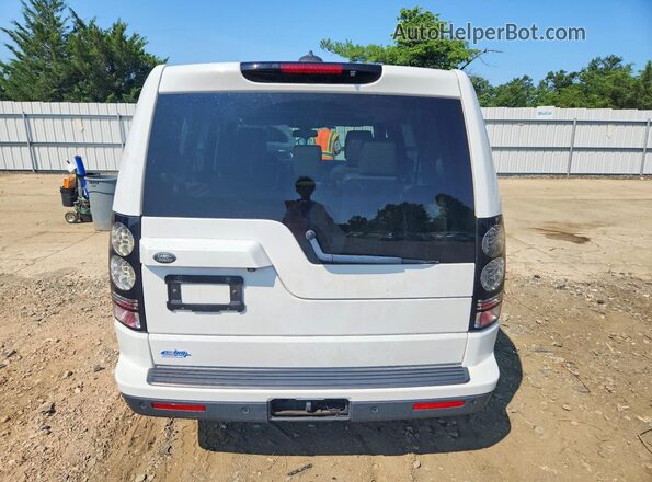 SALAG2V62GA800630 2016 LAND ROVER LR4 White Widok wnętrza z przodu