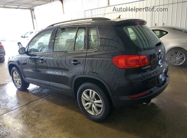 WVGBV7AX7GK000294 2016 VOLKSWAGEN TIGUAN Blue Задня права чверть