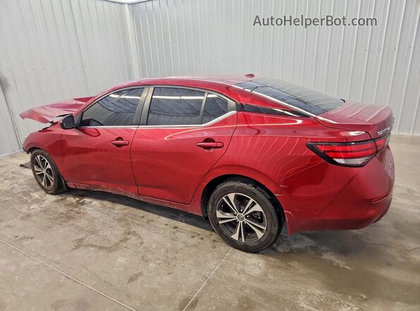 3N1AB8CV7NY298938 2022 NISSAN SENTRA Red უკანა მარჯვენა