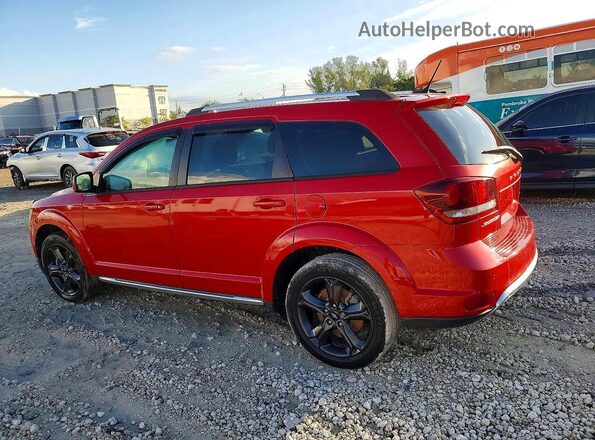 3C4PDCGBXJT252063 2018 DODGE JOURNEY Красный Задняя правая четверть