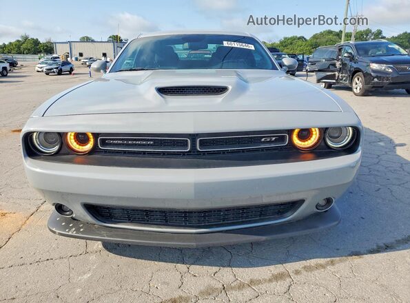 2C3CDZJG5NH206973 2022 DODGE CHALLENGER Gray უკანა ხედი