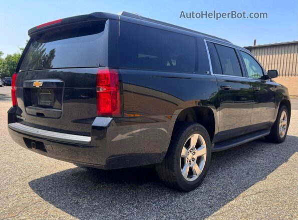 1GNSKHKC7KR132008 2019 CHEVROLET SUBURBAN Black Вид спереду