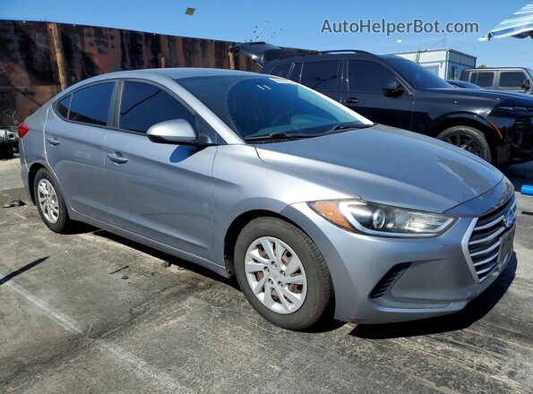 5NPD74LF1HH178583 2017 HYUNDAI ELANTRA Серый Вид спереди