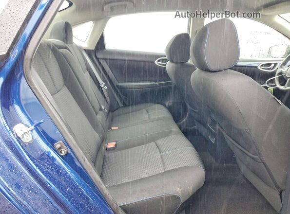 3N1AB7APXGY222597 2016 NISSAN SENTRA Blue Rear interior view