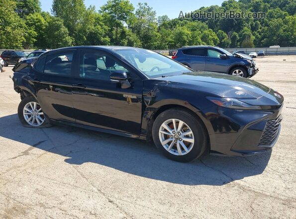 4T1DAACK8SU595169 2025 TOYOTA CAMRY Black Front view