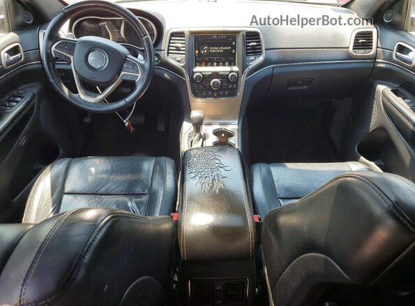 1C4RJFBG6HC639981 2017 JEEP GRAND Burgundy ხელსაწყოთა პანელის ხედი