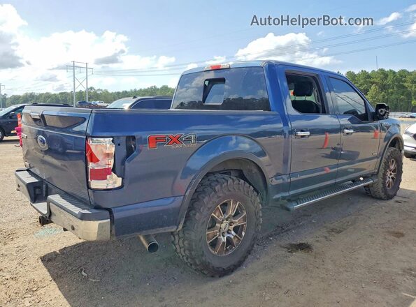 1FTEW1EP0GKD86773 2016 FORD F150 Blue წინა მარჯვენა