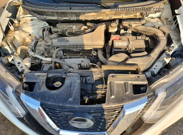 JN8AT2MT8LW038092 2020 NISSAN ROGUE White VIN კოდის სტიკერის ხედი