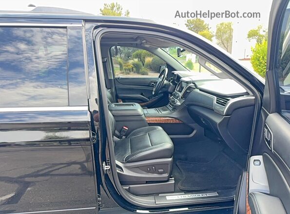 1GNSCCKC6GR458373 2016 CHEVROLET TAHOE Black Rear view