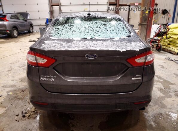 3FA6P0HD1GR388899 2016 FORD FUSION Серый Вид салона спереди