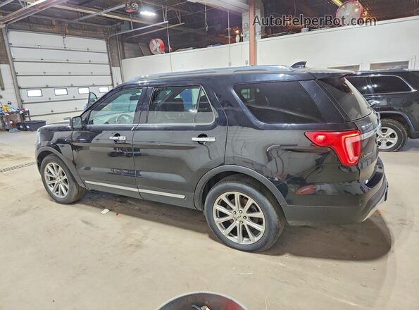 1FM5K8F82GGB27969 2016 FORD EXCUR Black Tył lewy