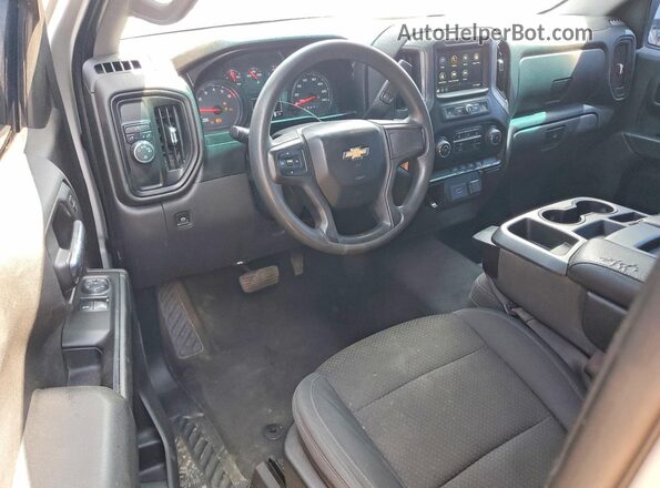 3GCNWAEH8KG292486 2019 CHEVROLET SILVERADO Серебряный Вид щитка приборов