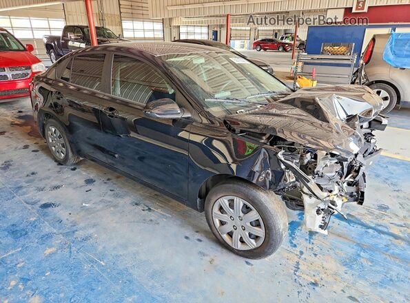 3KPA24AD4PE616535 2023 KIA RIO Black წინა ხედი